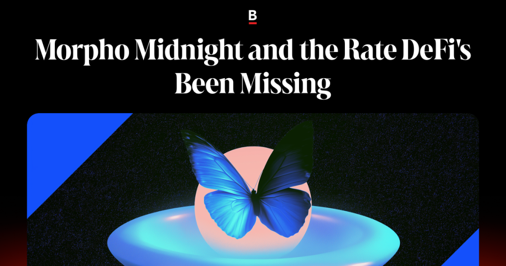 Morpho Midnight and the Rate DeFi’s Been Missing